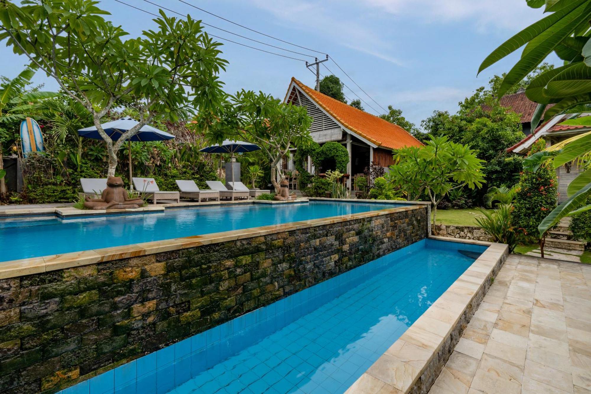Le Biu Garden View Hotell Lembongan Exteriör bild