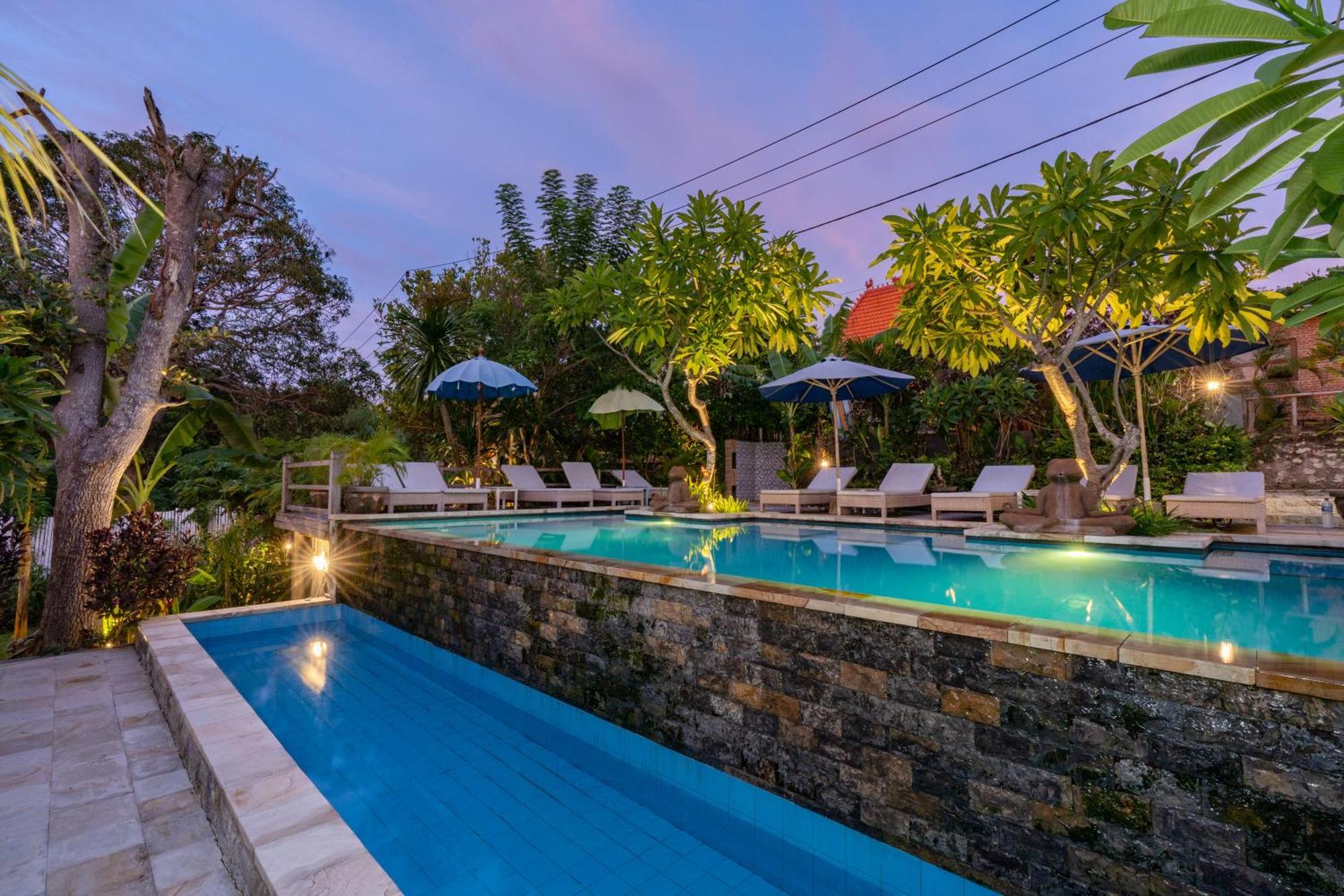 Le Biu Garden View Hotell Lembongan Exteriör bild
