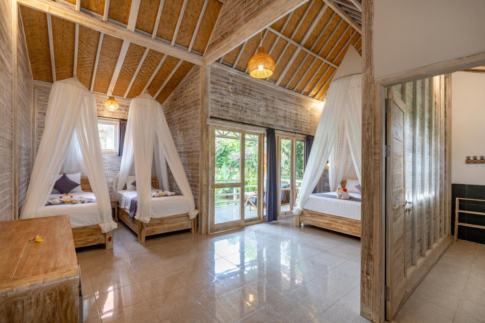 Le Biu Garden View Hotell Lembongan Exteriör bild